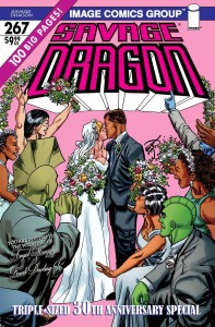 SAVAGE DRAGON #267 CVR B RETRO 70S TRADE DRESS