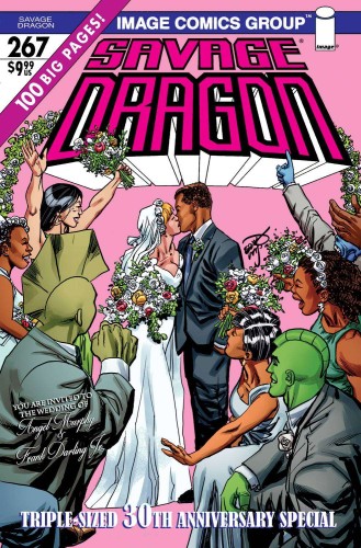 SAVAGE DRAGON #267 CVR B RETRO 70S TRADE DRESS