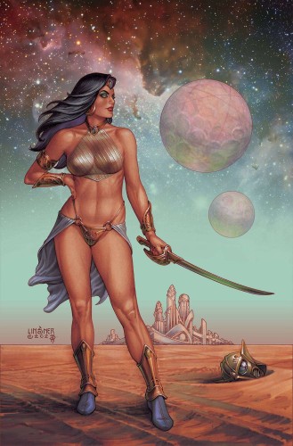 DEJAH THORIS (2023) #4 CVR O LINSNER LTD VIRGIN