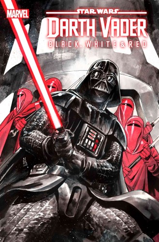 STAR WARS DARTH VADER BLACK WHITE AND RED #3 25 COPY INCV KLEIN VAR