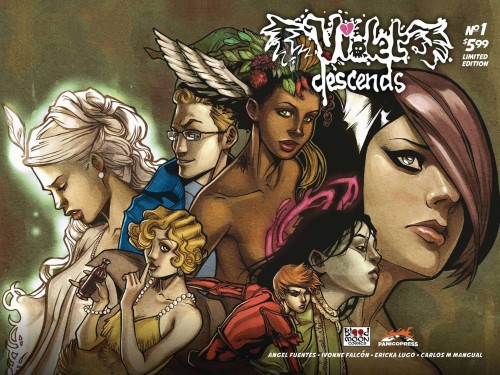VIOLET DESCENDS #1 (OF 5) SPECIAL ED WRAPAROUND CVR