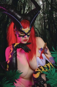 TAROT WITCH OF THE BLACK ROSE #140 COSPLAY
