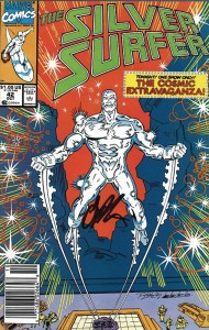 DF SILVER SURFER #42 STARLIN SGN PERSONAL FILE COPY