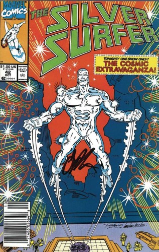DF SILVER SURFER #42 STARLIN SGN PERSONAL FILE COPY