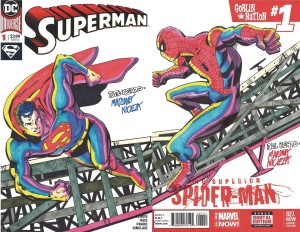 DF MARVEL & DC COMICS SKETCH VAR NICIEZA & DELBEATO SGN RMRK