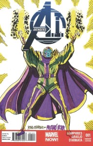 DF MARVEL COMICS KANG SKETCH VAR NICIEZA & DELBEATO SGN RMRK