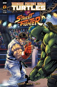 TMNT VS STREET FIGHTER #2 (OF 5) CVR A MEDEL