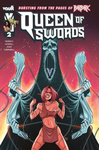 QUEEN OF SWORDS BARBARIC STORY #2 CVR A HOWELL