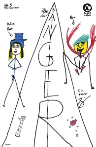 DANGER STREET #5 (OF 12) CVR C TOM KING APRIL FOOLS CARD STOCK VAR