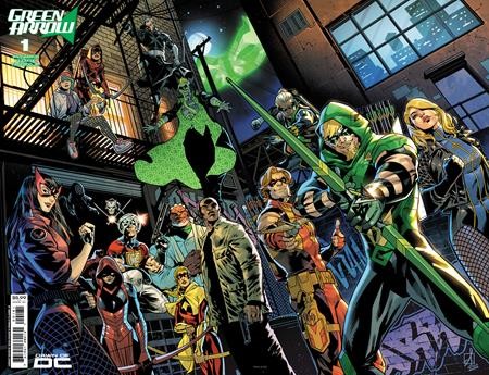 GREEN ARROW #1 (OF 6) CVR G SEAN IZAAKSE WRAPAROUND FOIL VAR