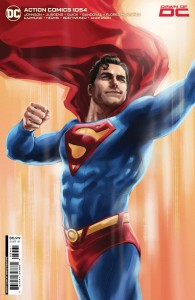 ACTION COMICS #1054 CVR D IBRAHIM MOUSTAFA SUPERMAN CARD STOCK VAR