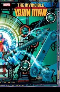 INVINCIBLE IRON MAN #8 LAYTON CONNECTING VAR