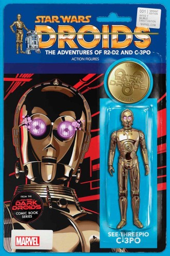 STAR WARS DARK DROIDS #1 JTC ACTION FIGURE VAR
