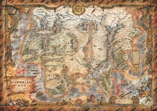 CONAN BARBARIAN #1 CVR G WRAP HYBORIAN AGE MAP