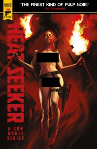 HEAT SEEKER GUN HONEY SERIES #2 (OF 4) CVR E CARANFA NUDE BAGGED