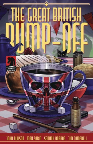 GREAT BRITISH BUMP OFF #4 (OF 4) CVR B DEWEY