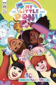 MY LITTLE PONY 40TH ANNIVERSARY SPECIAL CVR A OKAFOR