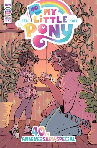 MY LITTLE PONY 40TH ANNIVERSARY SPECIAL CVR C BOUSAMRA