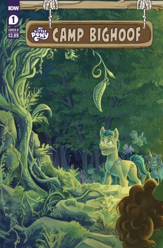 MY LITTLE PONY CAMP BIGHOOF #1 CVR B HAINES