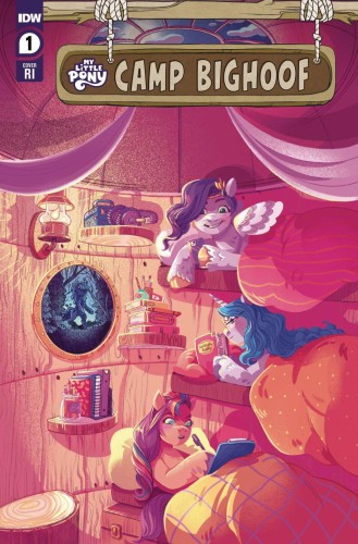 MY LITTLE PONY CAMP BIGHOOF #1 CVR D 25 COPY INCV JUSTASUTA
