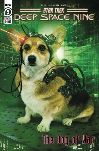 STAR TREK DS9 DOG OF WAR #5 CVR B PHOTO COVER