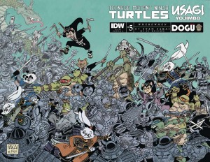 TMNT USAGI YOJIMBO WHEREWHEN #5 CVR A SAKAI