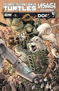 TMNT USAGI YOJIMBO WHEREWHEN #5 CVR C 10 COPY INCV MYER