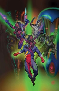 PHAZER UNIVERSE #1 CVR F METAL AGENT THREE ZERO
