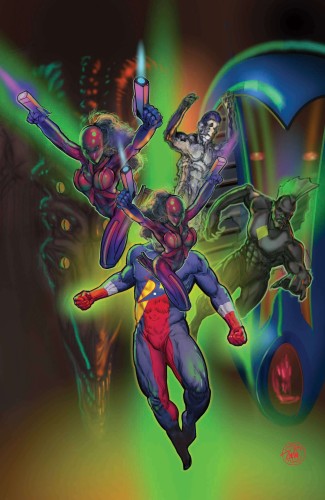 PHAZER UNIVERSE #1 CVR F METAL AGENT THREE ZERO