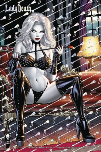 LADY DEATH DIABOLICAL HARVEST #2 (OF 2) CVR C SPAY PREMIUM FOIL