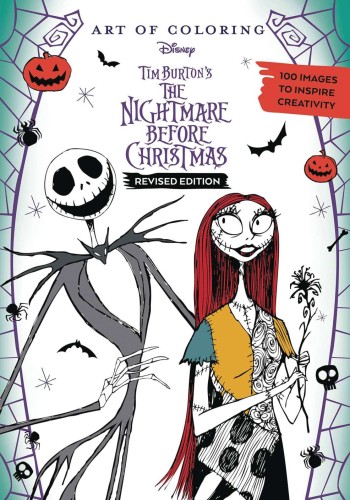 ART OF COLORING NIGHTMARE BEFORE CHRISTMAS SC (9781368081658)