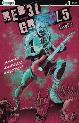 REBEL GRRRLS #1 CVR D RICH WOODALL