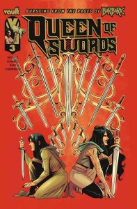QUEEN OF SWORDS BARBARIC STORY #3 CVR A HOWELL