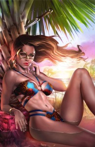 GFT PRESENTS SWIMSUIT ED 2023 ONE SHOT CVR C JOSH BURNS