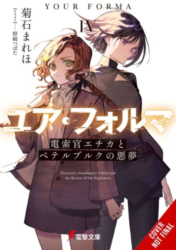 YOUR FORMA LIGHT NOVEL SC VOL 04 (9781975367886)