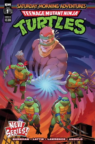 TMNT SATURDAY MORNING ADV CONTINUED #1 CVR B EASTMAN