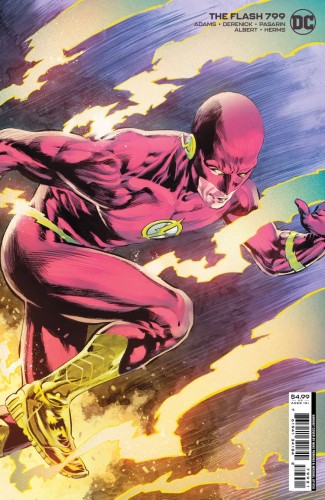 FLASH #799 CVR B MIKE PERKINS & MIKE SPICER CARD STOCK VAR