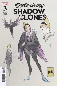 SPIDER-GWEN SHADOW CLONES #3 10 COPY INCV MOMOKO DESIGN VAR