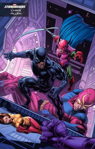 BLACK PANTHER #1 CHRIS ALLEN STORMBREAKER VAR