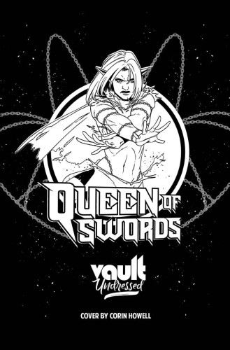 QUEEN OF SWORDS BARBARIC STORY #1 CVR C HOWELL POLYBAG