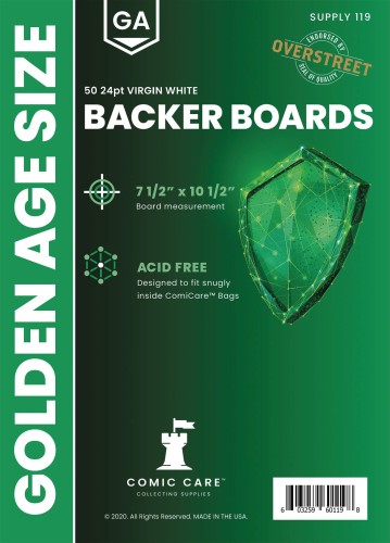 COMICARE GOLDEN BOARDS (tekturki ochronne) 50 szt.
