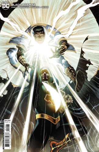 BLACK ADAM #12 (OF 12) CVR B EDDY BARROWS EBER FERREIRA & MATT HERMS CARD STOCK VAR