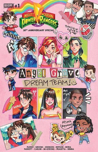 MMPR 30TH ANNV SPECIAL #1 CVR B GONZALEZ