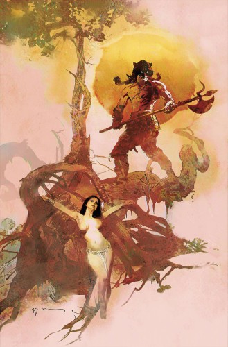 FIRE AND ICE #1 CVR T SIENKIEWICZ METAL PREMIUM