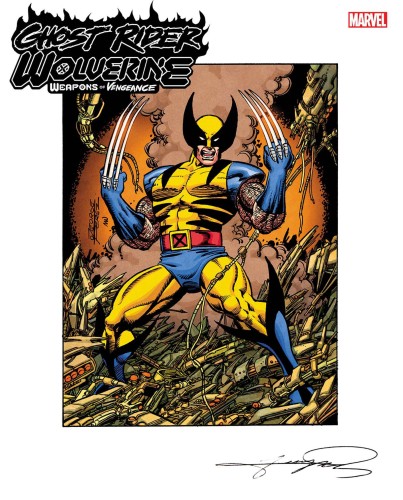GHOST RIDER WOLVERINE WEAPONS VENGEANCE ALPHA #1 (OF 4) PEREZ VAR