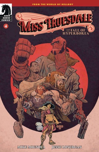 MISS TRUESDALE &THE FALL OF HYPERBOREA #4 (OF 4) CVR A LONERGAN