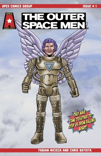 THE OUTER SPACE MEN #1 CVR D COMMANDER COMET