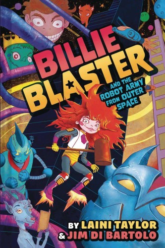 BILLIE BLASTER & ROBOT ARMY FROM OUTER SPACE HC GN (9781419753848)