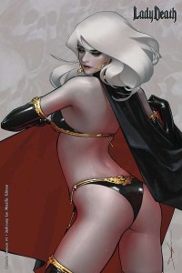 LADY DEATH NECROTIC GENESIS #1 (OF 2) JEEHYUNG LEE METALLIC ED