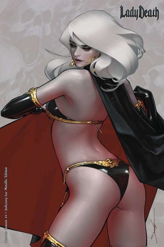 LADY DEATH NECROTIC GENESIS #1 (OF 2) JEEHYUNG LEE METALLIC ED